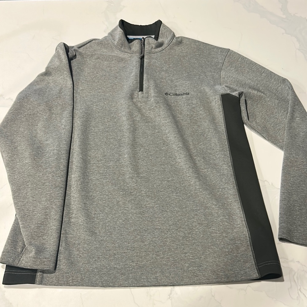 Columbia Grey Quarter Zip